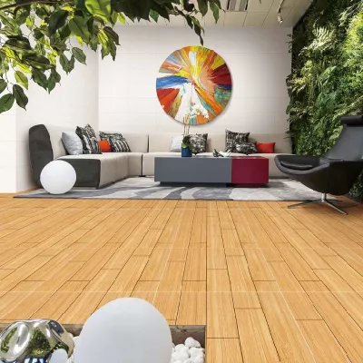 800*800 Ceramic Wood Flooring Tile for Commercial