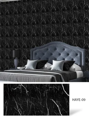 Self-Adhesive Wallpaper Bathroom Kitchen Wall Tiles 3D Tile Sticker Waterproof Peel and Stick
