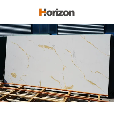 Horizonwall Tile for Bathroom Wall Modern Patternwhite Quartz Pricequartz Stone Slab