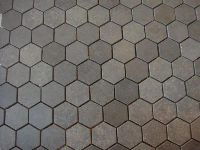 Hexagon Bianco Carrara Marble Mosaic Tiles Polished &amp; Honed for Bathroom
