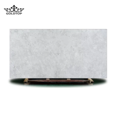 6010 Ice Ash China Supplier Great Quality Polished/Honed/Brushed Artificial Concrete Quartz Tiles for Kitchen/Bathroom/Wall/Floor Home/Hotel Decor