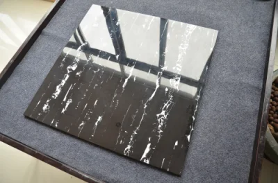 Wholesale Cheap Price Glazed Porcelain Black and White Floor Tiles