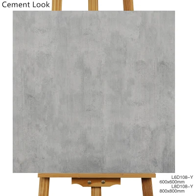 600*600mm Cement Ceramic Floor Wall Tile for Commercial