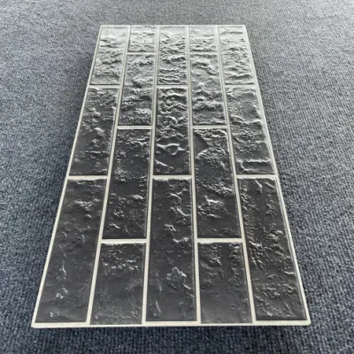 Outdoor Wall Decor Grey and White Brick Look Porcelain Wall Tiles 30X60 Exterior Ceramic Outside Wall Tiles Design
