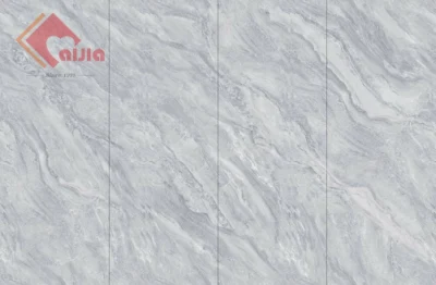 Gray Light Colour 750*1500mm Fullbody High Quality Marble Look Porcelain Wall Floor in Living Room/Kitchen Decoration Building Material Polished Ceramic Tile