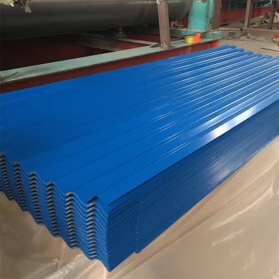 Price Per Sheet Building Material PPGI Colored Interlocking Roof Metal Tiles