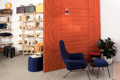 High Quality Square Made In China Decoration Ceiling Board Acoustic Wall Tiles