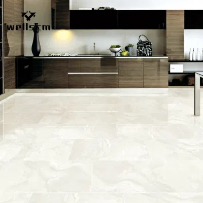 The Newest Large Polished Slab Tiles Grey Marble Glazed Glossy 600X1200mm Extra Big Slab Floor and Wall Porcelain Tiles