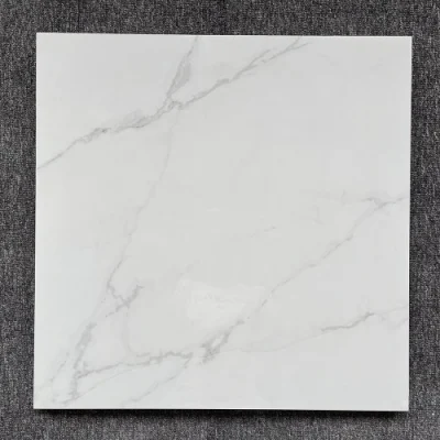 High Glossy Marble Look Polished Porcelain Ceramic Floor Tiles 600X600 mm