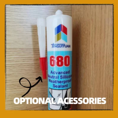 Mildewproof Bathroom Utensil Sealer Silicone Sealant Construction Material