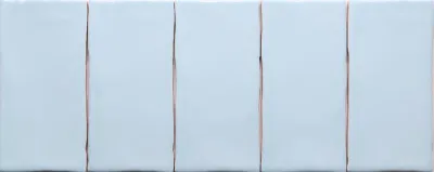 China 75X150mm Green Wave Sides Bathroom Feature Wall Tiles 3X6 Inch