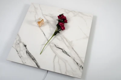 Foshan Good Quality 600X600 Textured Porcelain White Marble Tile Kitchen Floor Tile Easy to Clean Kitchen Wall Floor Tile