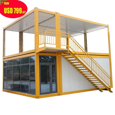 Tiny Flat Pack 20 Feet 40FT Shipping Container Frames Houses