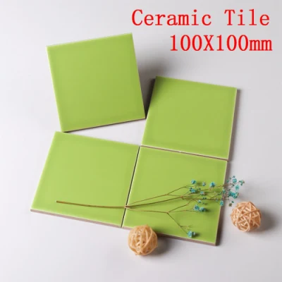 China Whole Sale Cheap Ceramic Wall Tile Price with Size 10X10cm