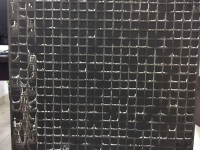 600*600mm Wall and Floor Border Super Black Unglazed Porcelain Vitrified Tile Made in China