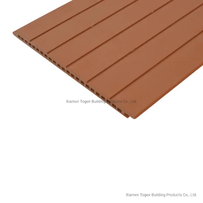 Togen Fire Resistant Hospital Facade Custom Wall Tile Cladding Natural Surface Clay Exterior Red Terracotta Panel