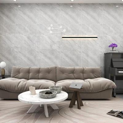 Foshan 60X120 Size Glossy Polished Glazed Porcelain 60*120 Grey Marble Floor Ceramic Tiles