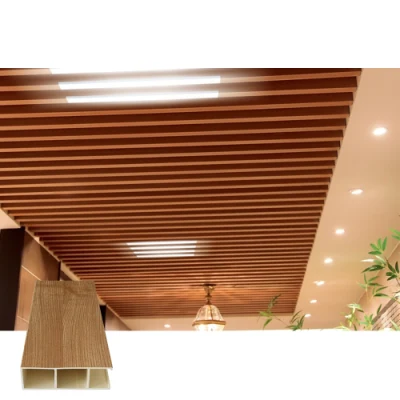 Western Living Room Decorated with PVC Ceiling Tiles