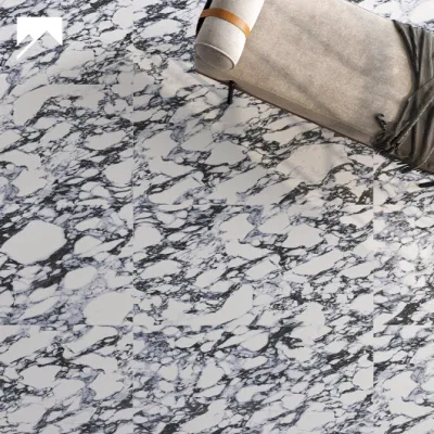 Discount Wear-Resistant Marble Effect Glazed Porcelain Tile 60X120cm