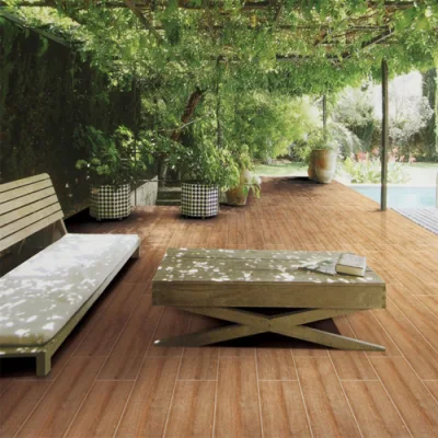 Home Decoration Non-Slip Wood Grain Brick Ceramic 200X900mm Wooden Flooring Stairs Oak Wood Effect Porcelain Tile