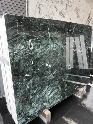 Green Marble Floor Tiles for Walling Flooring Big Slabs