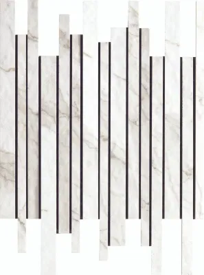 Wholesale China Hallway Design Calacatta Porcelain Mosaic Tile