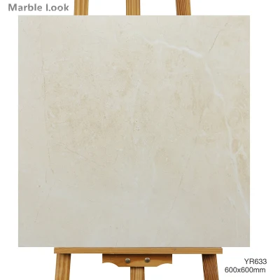 24&quot;X24&quot; Textured White Marble Flooring Ceramic Tile for Commercial