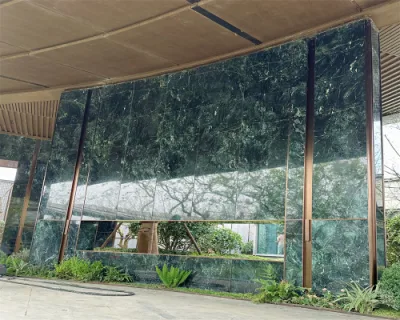 Green Marble Floor Tiles for Walling Flooring Big Slabs