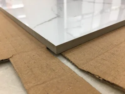 Foshan Indoor and Outdoor Floor and Wall Subway Marble Glazed Ceramic Carrara White Tiles Polished Glossy Porcelain Flooring Tiles