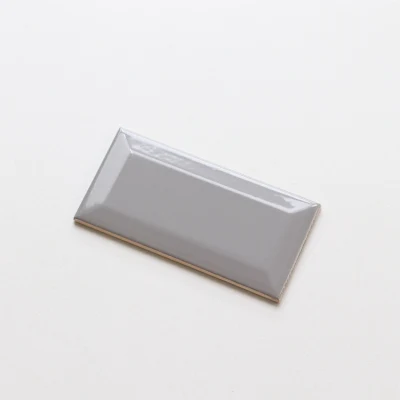 White New Ceramic 75X150mm Glazed Wall Bathroom Kitchen Backsplash Pure Color Tile