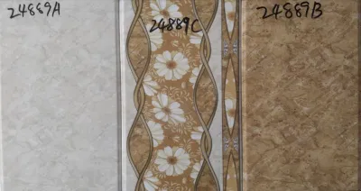 2018 Design Marble Slab Look Ceramic Wall Tile with Beautiful Image for House Decoration (250*400mm)