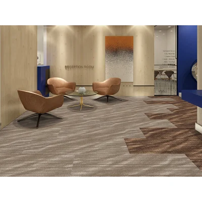 Indoor Non Woven Rug 50X50cm Grey Full Room Carpet Tile