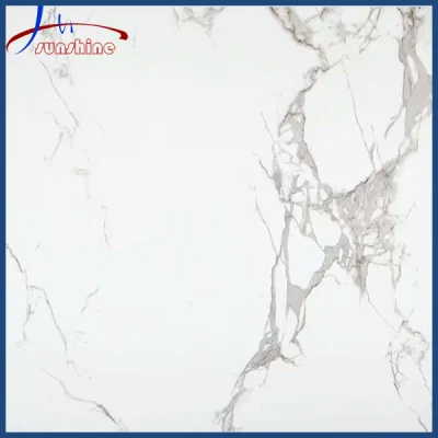 White Color Ceramic Floor Tile Porcelain Wall Tile for Kitchen