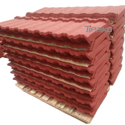 UV Resistant Roofing Sheet Pallets Stone Coated Nigeria Metal Roof Tile for Villa House with CE (ISO9001) Made in China