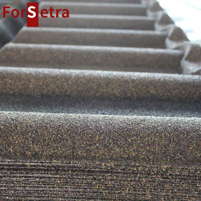 Sheet Metal Tiles Made in Zhejiang China Milano Stone Coated Roofing