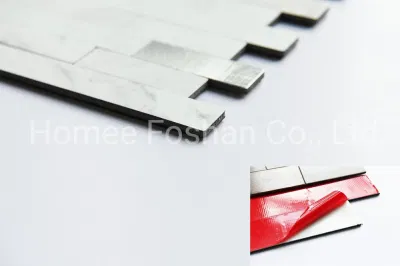 China Factory Backsplash Self Adhesive Peel and Stick Wall Mosaic Tile
