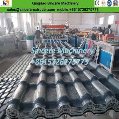 3-Layers Plastic House Roof Sheet Extrusion Line