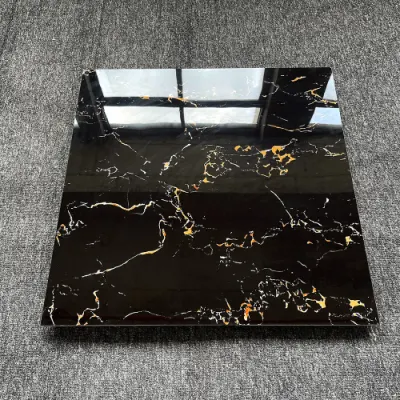 Pisos Porcelanato Porcelain Floor Black Full Body Black Porcelain Marble Flooring Tiles