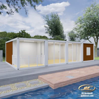 Cafe Coffee Camping Expandable Homes for Sales Container Kitchen 20FT