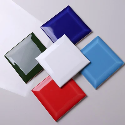 10X10cm Ceramic Bathroom Tile Kitchen Back Splash Subway Wall Tile and Floor Tile