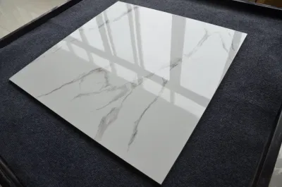 24X24 Inch Foshan High Gloss Snow White Porcelain Floor Tiles