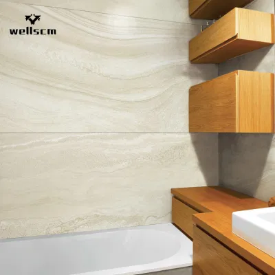 Bath Room Textured 30*60 White Glossy 300X600 Bathroom Kitchen Border Ceramic Wall Tile