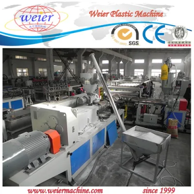 Recycled UPVC PVC ASA Glazed Roofing Sheet Making Machine