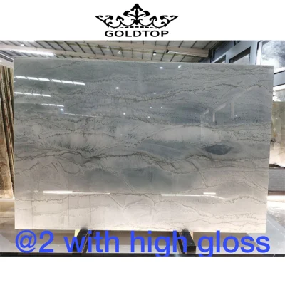 Polished/Honed/Brushed Black/White/Grey/Beige/Gold Brazil Calacatta White Marble Floor Tiles for Kitchen/Bathroom Wall/Floor Decor