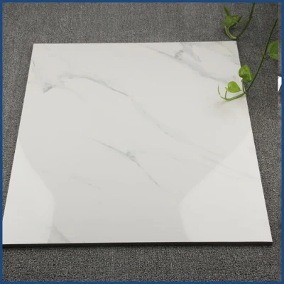 600X600 Modern Villa Marble Look Vitrified Polished Glazed China Porcelain Tile