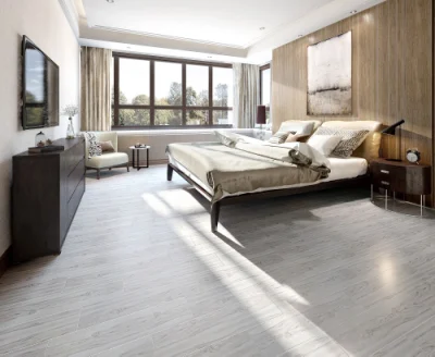 Interior Ceramic Tile Wooden 150X900mm Porcelain Wooden Rustic Floor Tiles Anti-Slip White Brown Gray Wood Look Ceramic Tile