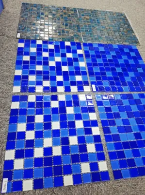 Swimming Pool Tile Blue/Mix/Color Water/Feature Decoration 48/50mm Glass/Crystal Mosaic Tiles