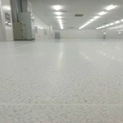 Conductive and Dissipative PVC Floor Tile 600X600mm Conductive Static Dissipative Flooring ESD Vinyl Floor Tiles China Supplier