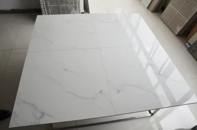 White Marble Glazed Polished Floor Wall Tiles Ceramic 600X600mm Square Tile Porcelain Spanish Tile