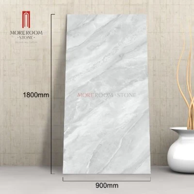 900X1800 Large Format Slab White Marble Stone Porcelain Tile